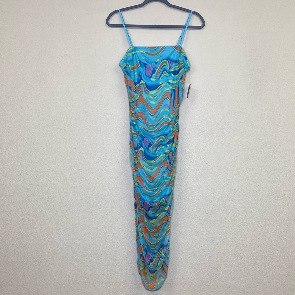 Wild Fable A Wave Print Dress NWT Size Medium